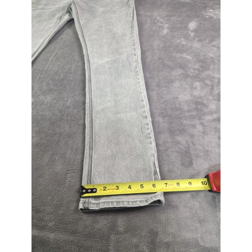 Volcom 2X4 Skinny Denim Jeans Mens Size 34 Gray Stretch Skate Street Wear C38-19 - Picture 3 of 11